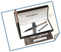 TED LAPIDUS  PENS  '' Γραμμή  LOGO PEN,,