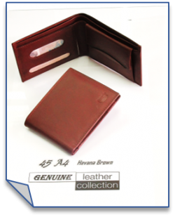 45  Α4  Wallet  Brown