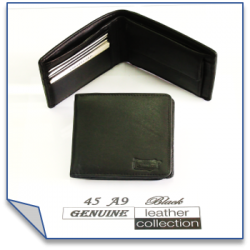 45 A19 Wallet  Black