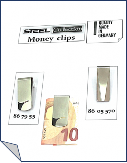 Money Clips: 8677  55  8605 970