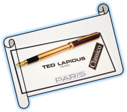 TED LAPIDUS  PENS  '' Γραμμή  CLASSICO,,