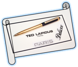 TED  LAPIDUS  PENS  '' Γραμμή  DELUXE,,