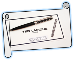 TED LAPIDUS  PENS  '' Γραμμή  LOGO PEN,,