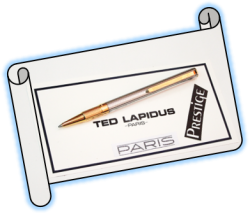 TED  LAPIDUS  PENS  ''Γραμμή Prestige,,