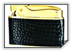 709 Crocodile Small Black