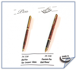 # 34 530 Pens  39 530 Fountain #