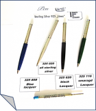 325 808 Blue  325 020 all Silver  325 620 Black  325 116 Smaragd