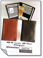 400 34  Brown 400 19 Black PASSPORT